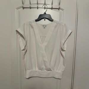 Nine West White Blouse Sz. XL